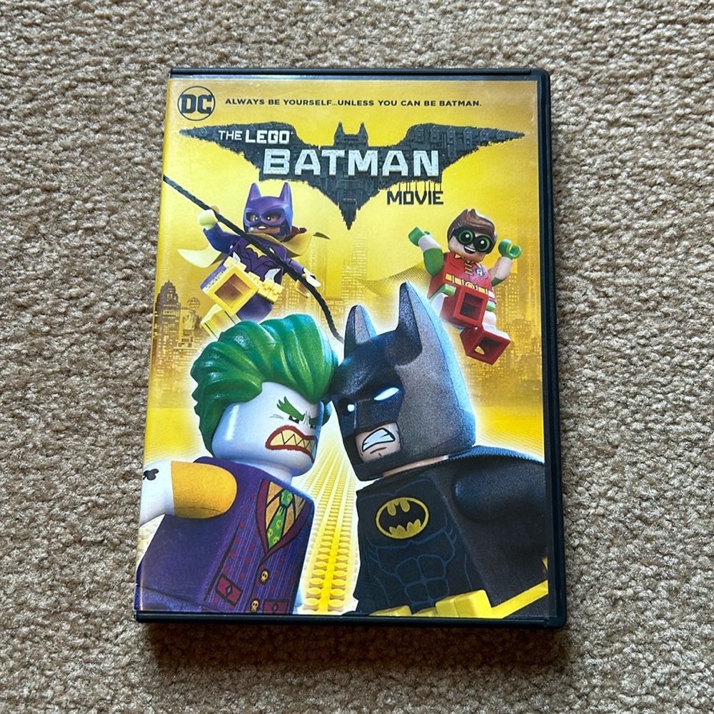 The Lego Batman, movie DVD